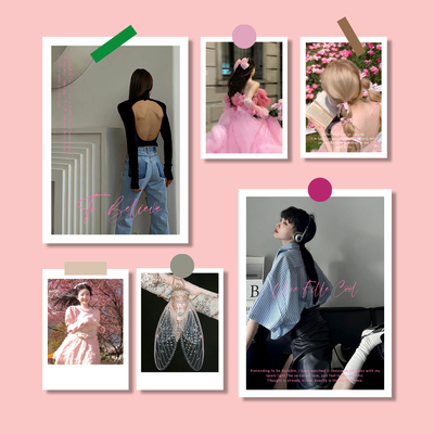 服装店视频拍摄道具卡