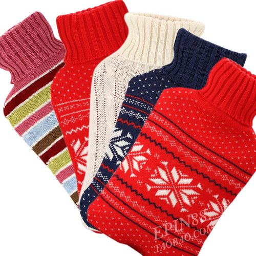 FASHY热水袋专用翻领针织套