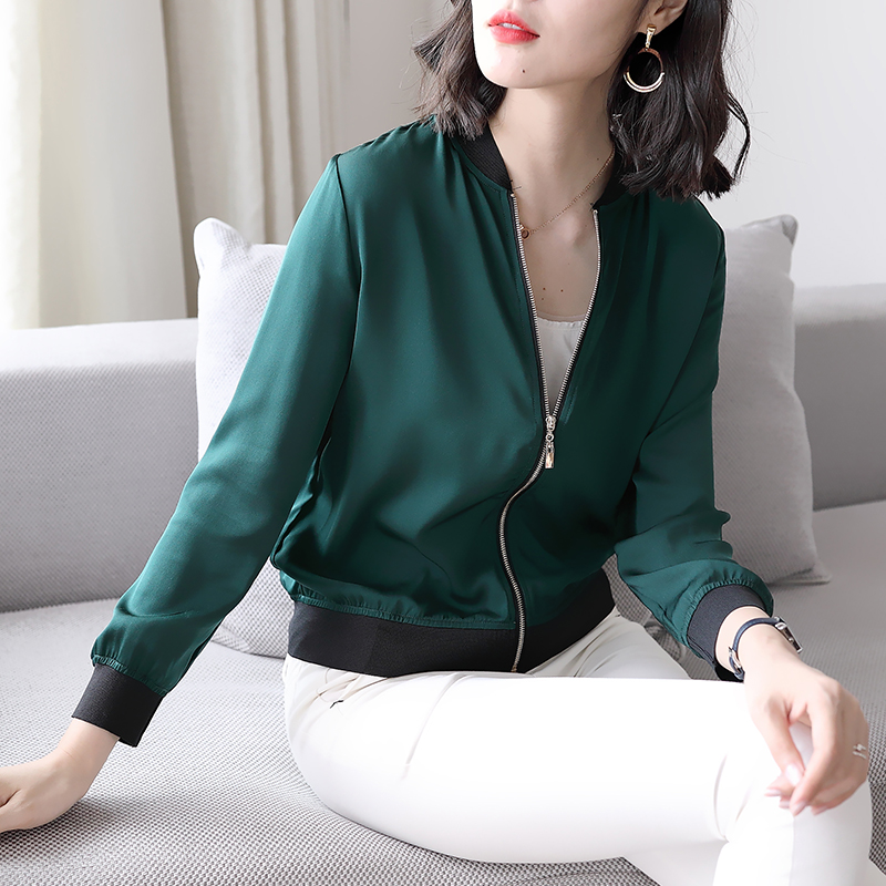Heavy Real silk coat new pattern Korean Edition mulberry silk Jacket Cardigan Versatile have cash less than that is registered in the accounts Easy leisure time mlbin the Women's clothing/Boutique , Jacket  category - from Buy2taobao.com to provide professional Taobao agent buy service