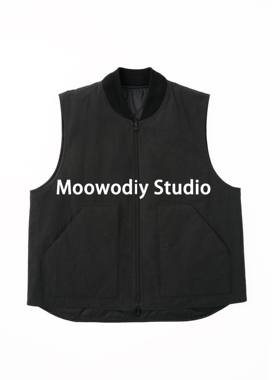 秋冬上新日本进口天干日晒水洗棉做旧3M棉中性双面可传马甲