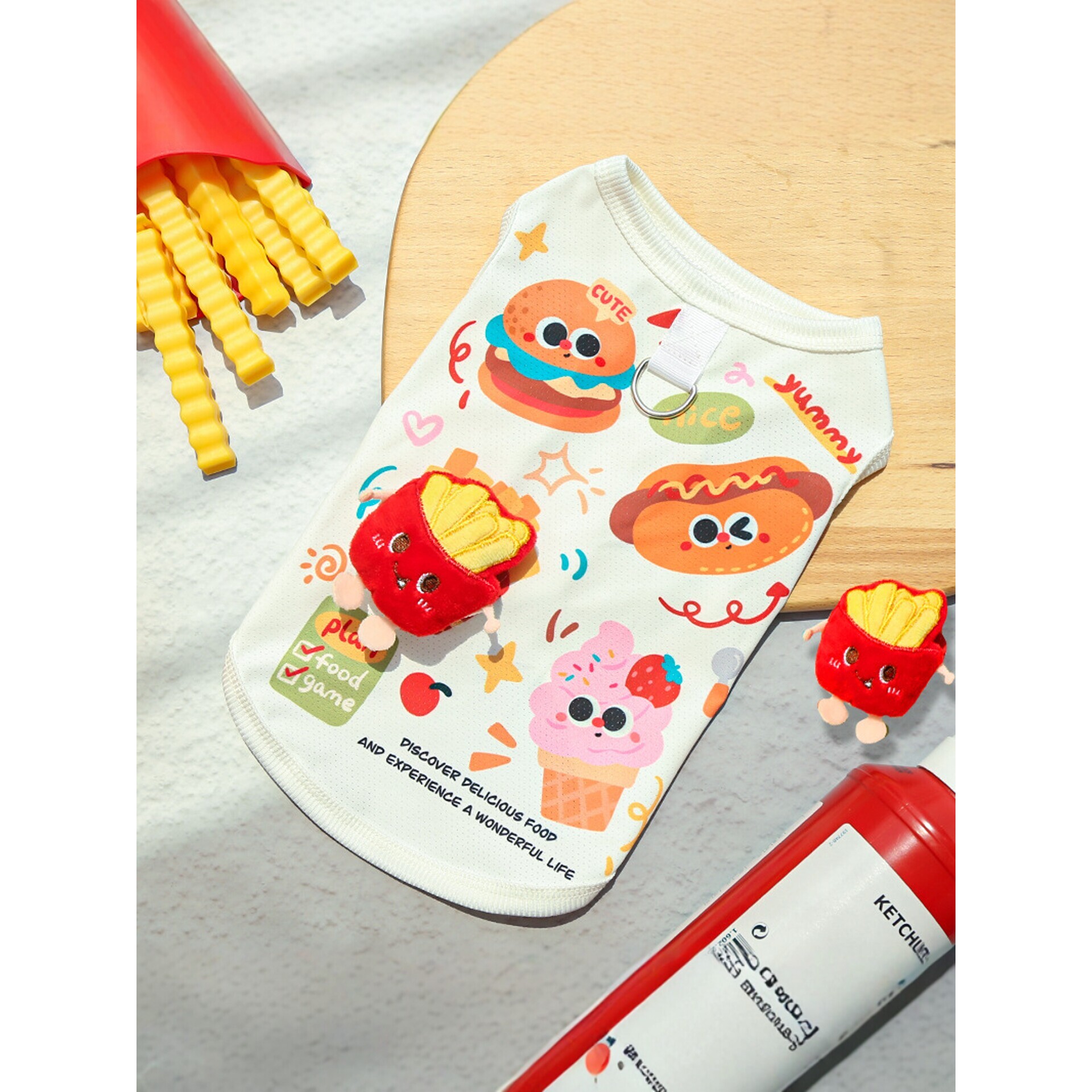 宠物冰丝夏季薄款透气凉凉衣狗狗衣服猫咪衣幼犬背心比熊泰迪博美