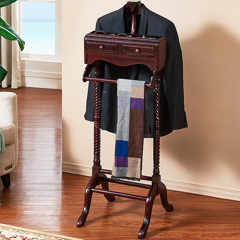 household Coat rack to ground solid wood American style Bracket adult Store drawer Mahogany woodiness High-end man 's suit coat hangerin the Residential furniture , Shelf , Coat Rack  category - from Buy2taobao.com to provide professional Taobao agent buy service