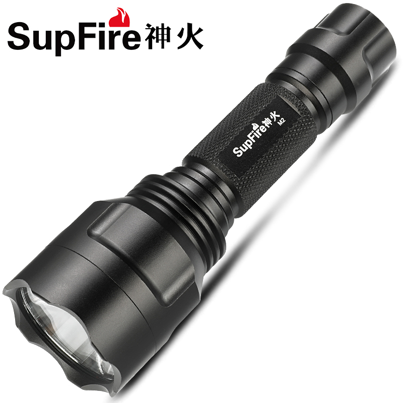 supfire神火M2强光手电筒可充电多功能远射超亮家用便type-c快充 户外/登山/野营/旅行用品 手电筒 原图主图