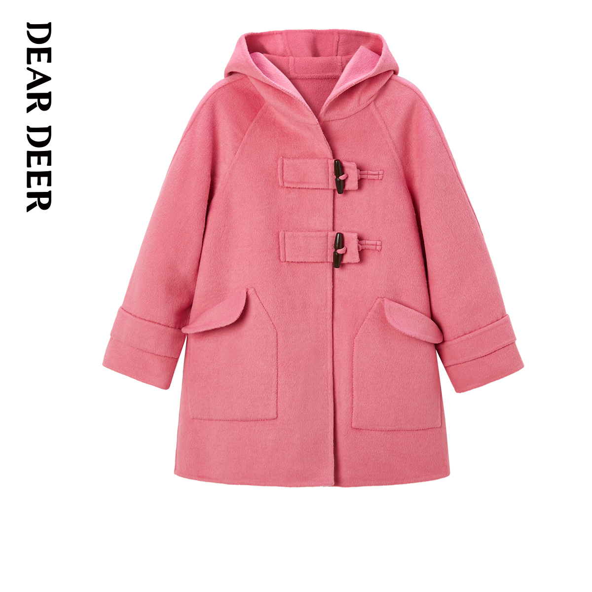 迪迪鹿呢大衣冬季保暖