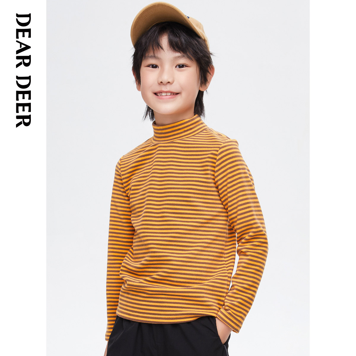 【德绒】迪迪鹿儿童长袖T恤宝宝打底衫秋冬季男女童上衣高领内搭,童装/婴儿装/亲子装,T恤,淘宝优惠券,粉丝福利购,淘宝优惠卷