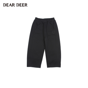 【门店同款】迪迪鹿男童长裤2025冬季新款儿童直筒裤加绒加厚裤子