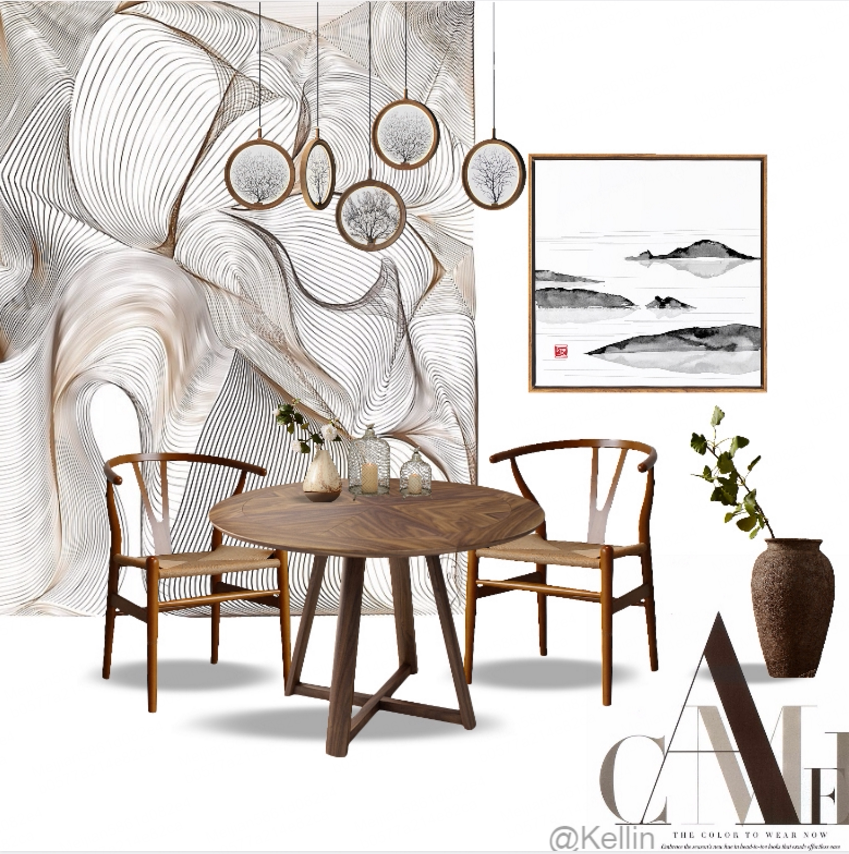 (61)60套新中式风格软装方案png免扣图单体配图排版素材