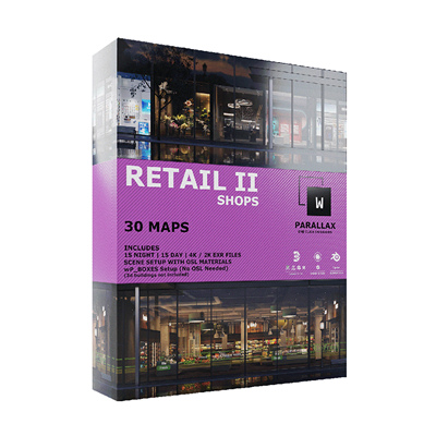 (385)wParallax - Retail 2 OSLshader & Map