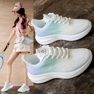 福建晋江品牌女鞋网鞋蒲田镂空运动鞋泉州网空莆田女浦田运动凉鞋