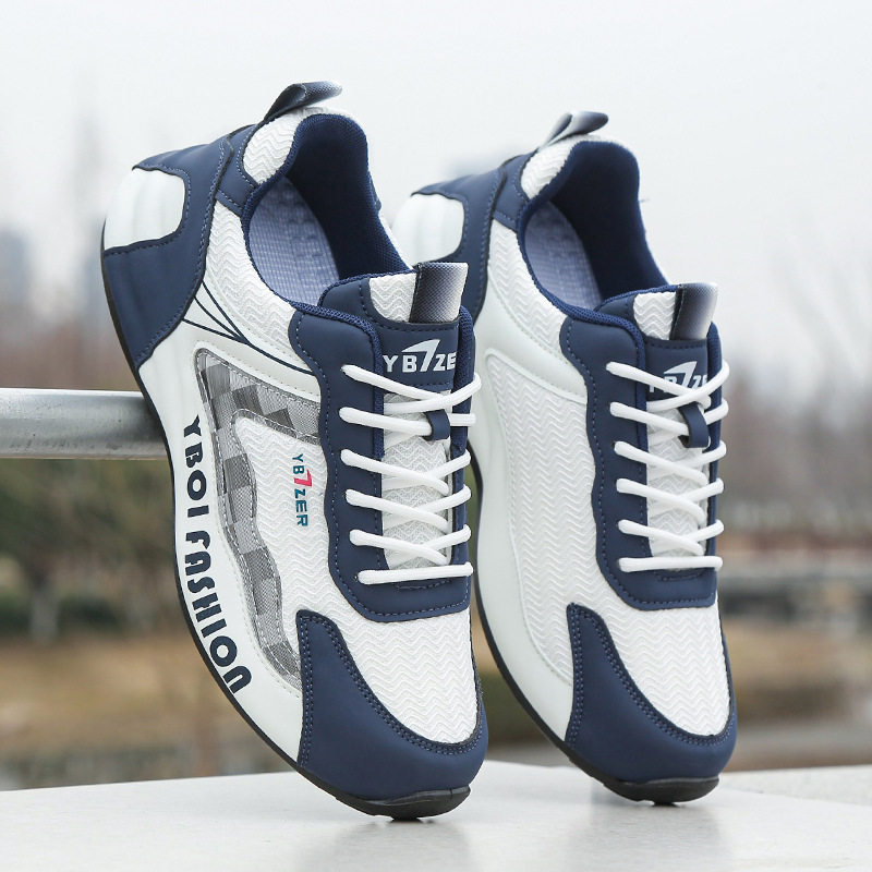 福建泉州品牌男鞋晋江高端运动鞋男款甫田普田男士透气跑步鞋子潮