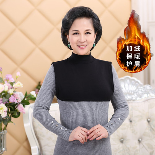 纯棉男女通用保暖围脖假领子