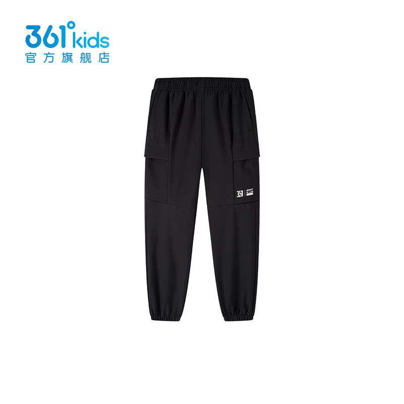 361度男童2025冬季新款多口袋束脚长裤运动休闲裤K52611703,童装/婴儿装/亲子装,裤子,淘宝优惠券,粉丝福利购,淘宝优惠卷