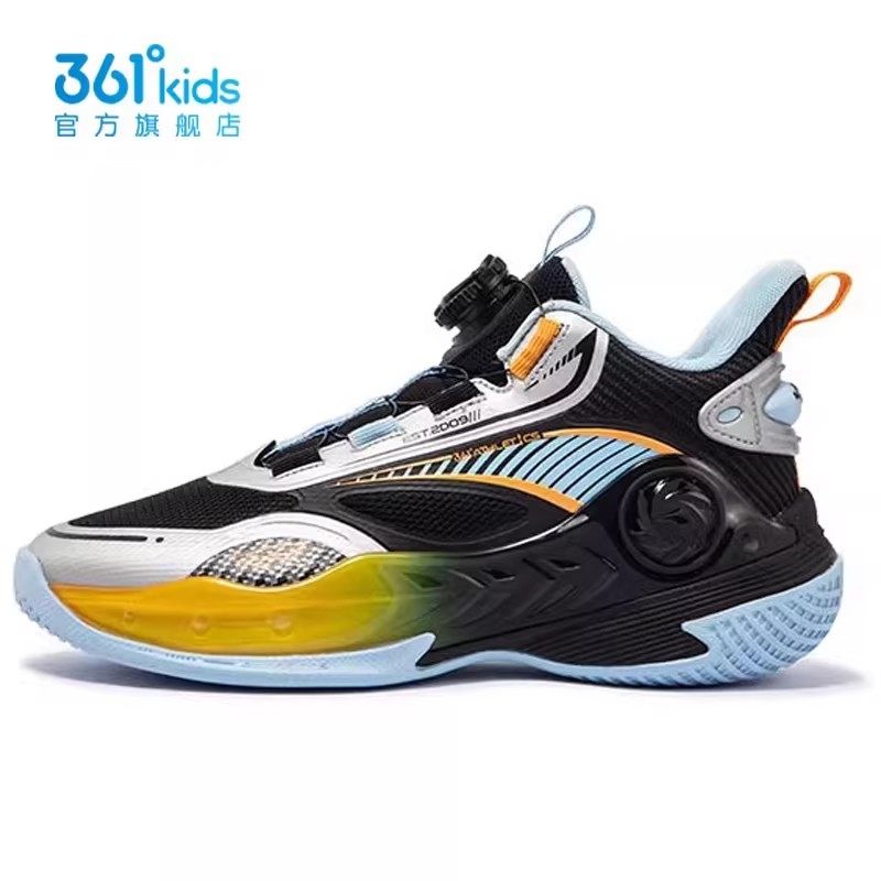 361度男童运动鞋旋转纽扣2026春季防滑减震超轻篮球鞋子K72441104,童鞋/婴儿鞋/亲子鞋,运动鞋,淘宝优惠券,粉丝福利购,淘宝优惠卷