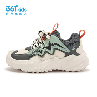 361童鞋男童运动鞋中小童皮面防水2026春季新款软底跑鞋K72614804