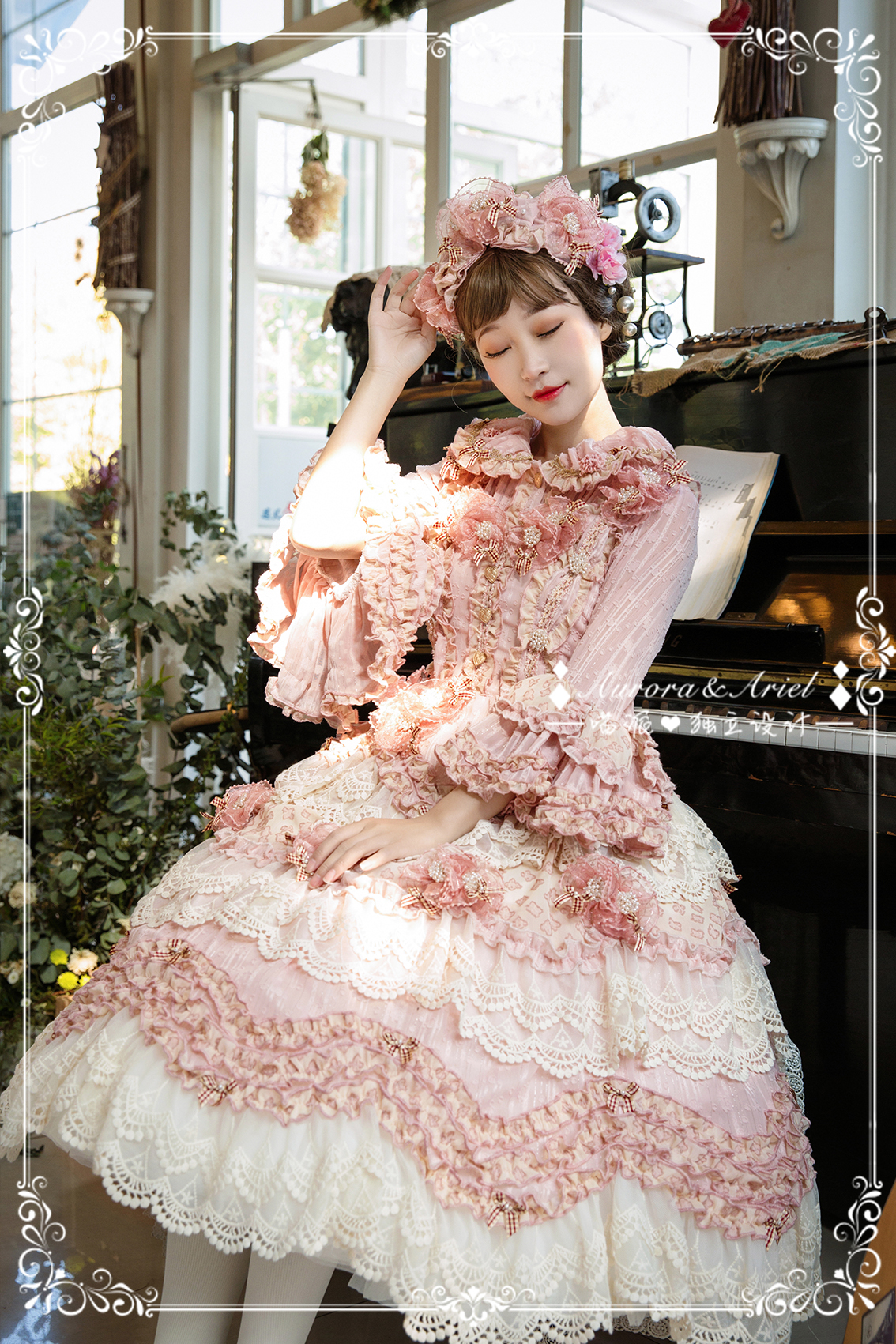 连衣裙AA喵派独立设计