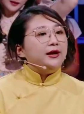 奇葩说傅首尔眼镜同款女不规则