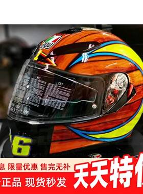 AGV K3SV  k1 K3 K5 男女 大淘之星摩托气球雪人手掌乌龟小鱼头盔