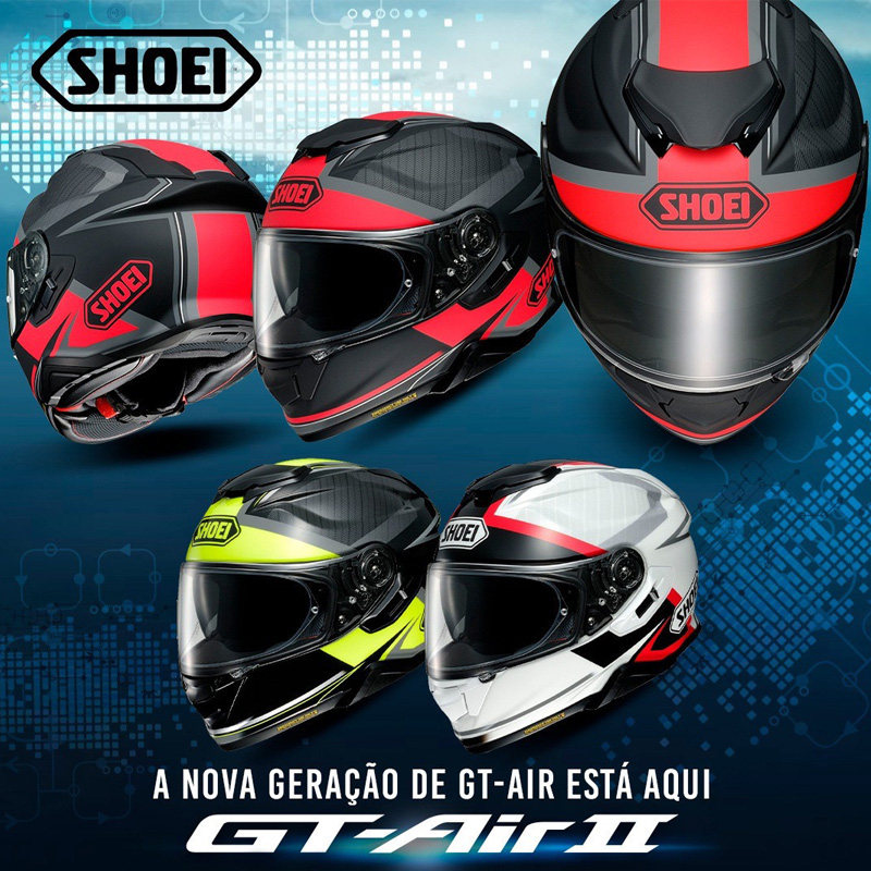 SHOEI GT AIR 2 男女摩托车机车双镜片巡航长途旅行通勤 安全头盔