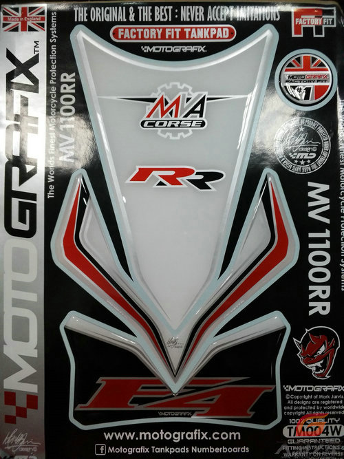 大淘之星 MOTOGRAFIX MV 奥古斯塔 F4 RR 3D立体反光油箱贴鱼骨贴