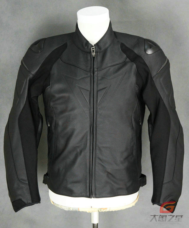 大淘之星 dainese fighter 暗夜骑士丹尼斯  钛合金夹棉夹克皮衣