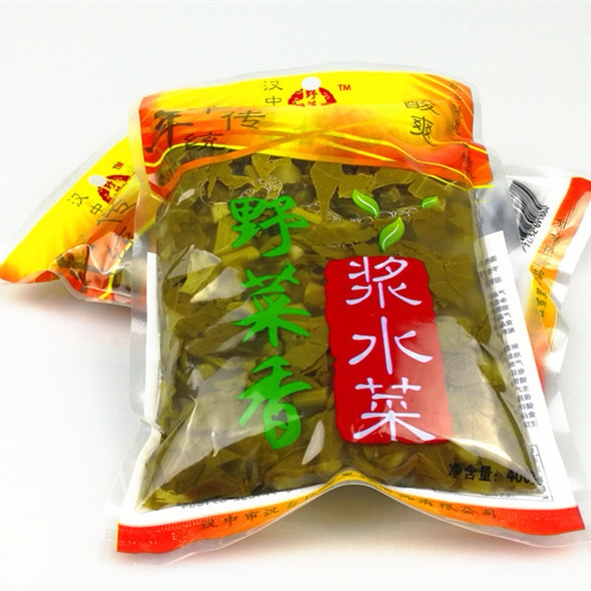 陕西汉中特产油菜酸爽浆水菜酸稀饭广元土酸菜点豆腐天水野菜浆水