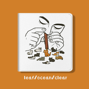 适用掌阅ocean5pro保护套磁吸超薄文石leaf5c/3保护壳iReader4turbo卡通plus汉王clear7壳子boox poke5/6s女