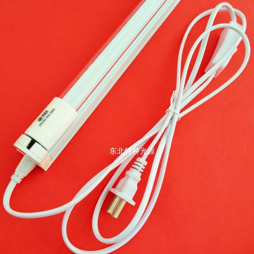 实验室用紫外线灯20W波长185nm/254nm/365nm光催化光固化灯管61cm