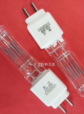 长江牌 舞台灯泡230V2000W G15灯脚 回光灯泡2kw石英泡