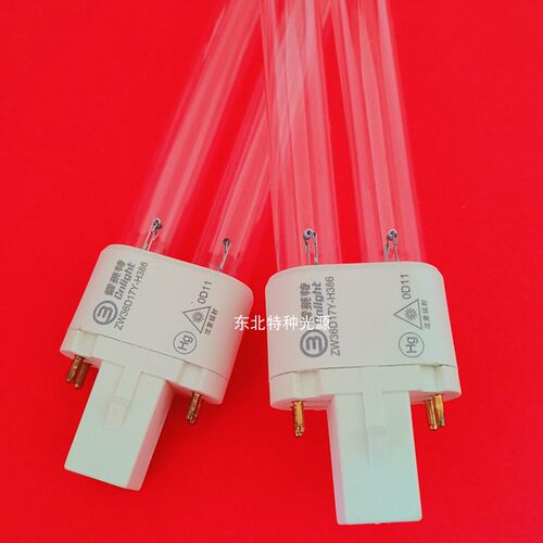 雪莱特ZW36D17Y-H386紫外线杀菌灯36W消毒机灯带臭氧185nm-254nm
