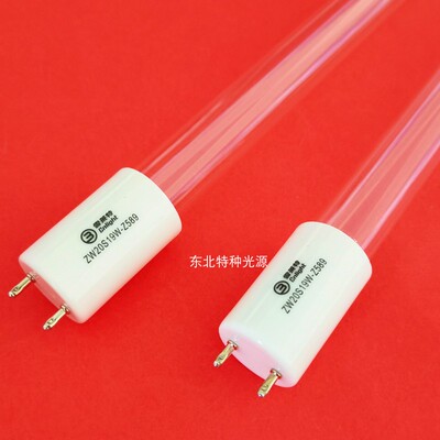 雪莱特20W紫外线灯ZW20S19W(Y)-Z589直管杀菌消毒灯600mm长