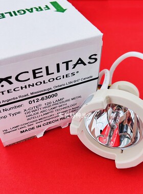 EXCELITAS 012-63000荧光显微镜灯泡120W EXFO用X-CITE120汞灯