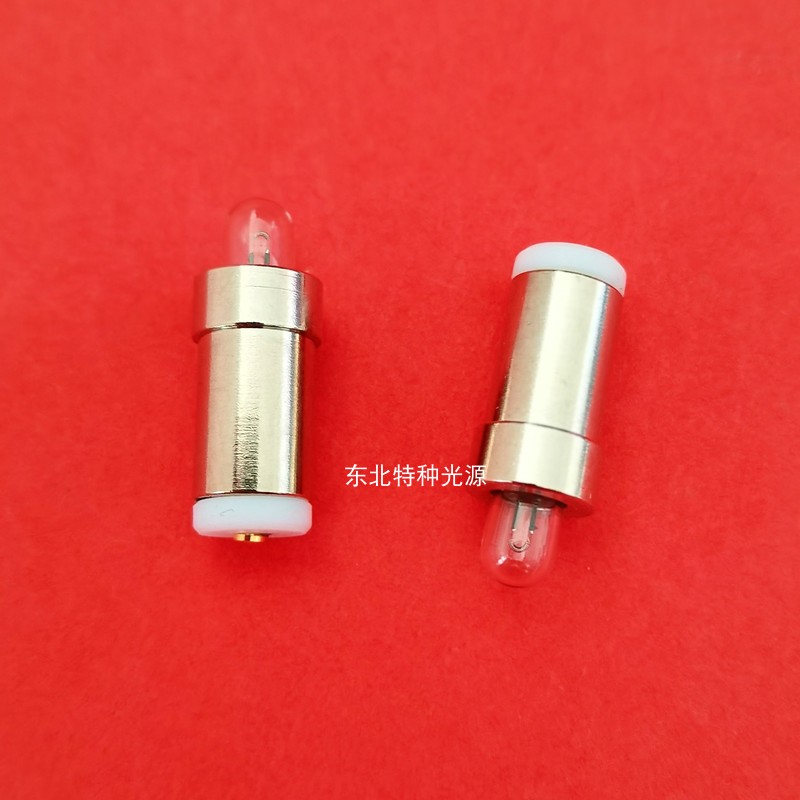 苏州六六鹤牌 检眼镜/眼底镜灯泡6V5W YZ6E灯泡五官科灯泡