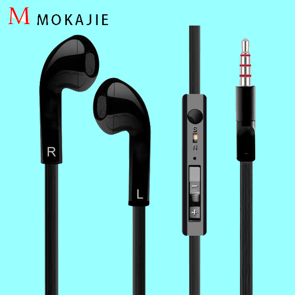 适用华为honor荣耀8X耳机mate9畅享8 7 6plus苹果6s小米5耳塞扁线