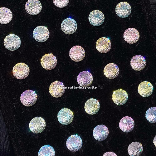 超闪渐变烟花耳骨耳蜗钉耳饰耳钉
