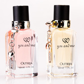 女士香水正品 我和你情侣香水50ml持久留香清新女士香水礼物香水男