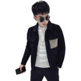 K87-P1552020妮子衣短款秋冬新款外套男韩版休闲时尚保暖上衣2，男装毛呢大衣，电商A257