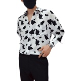 S022021新款男士衬衫潮牌网红百搭休闲上衣衬衣，男装衬衫，电商A257