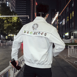JK005-特批88 春季新款男士外套翻领百搭潮流休闲潮流个性网红夹2图片