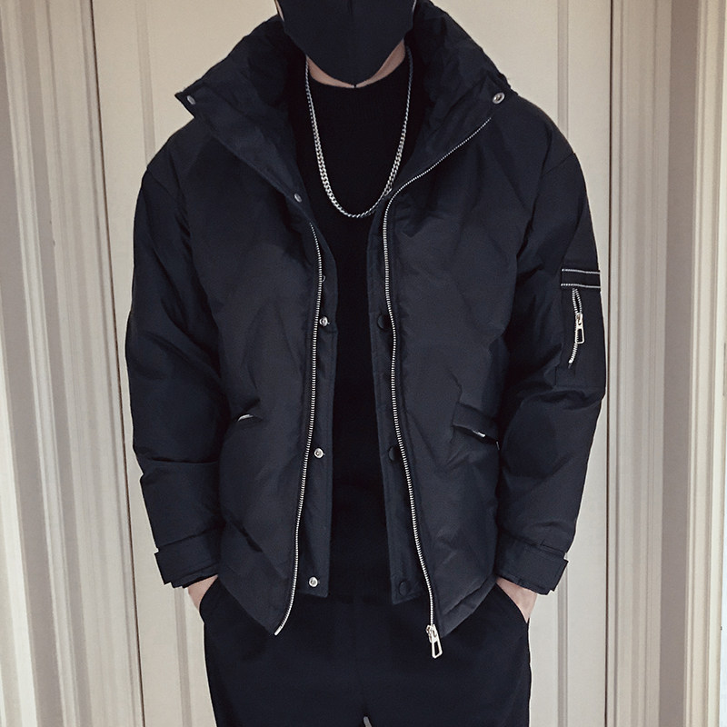 MY38-P178冬季羽绒服男立领外套2022新款男装帅潮牌羽绒衣服3，男装羽绒服，电商A257