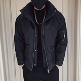 MY38-P178冬季羽绒服男立领外套2022新款男装帅潮牌羽绒衣服3，男装羽绒服，电商A257