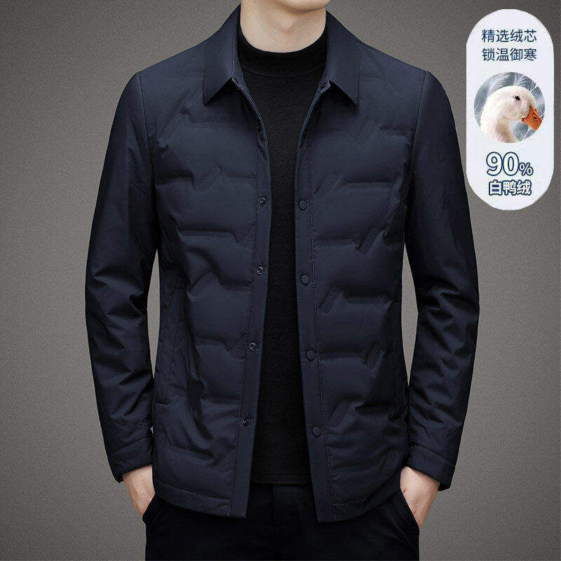 高端品牌爆款轻薄羽绒服男2025冬