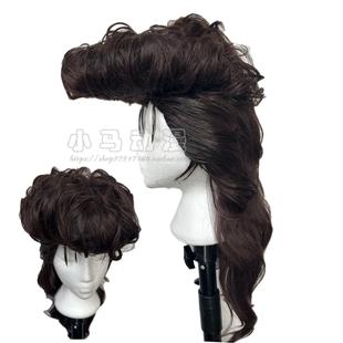 少女与战车 尤里 cos假发 深棕色动漫造型假发