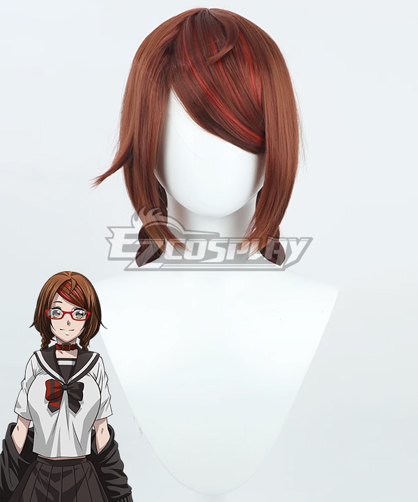 亡骸游戏 崎宫美咲 cosplay动漫造型假发来图订制假发发型