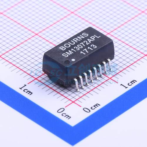 全新正品SM13072APEL SMD,12.8x6.9mm 网口变压器质量保证 可开票
