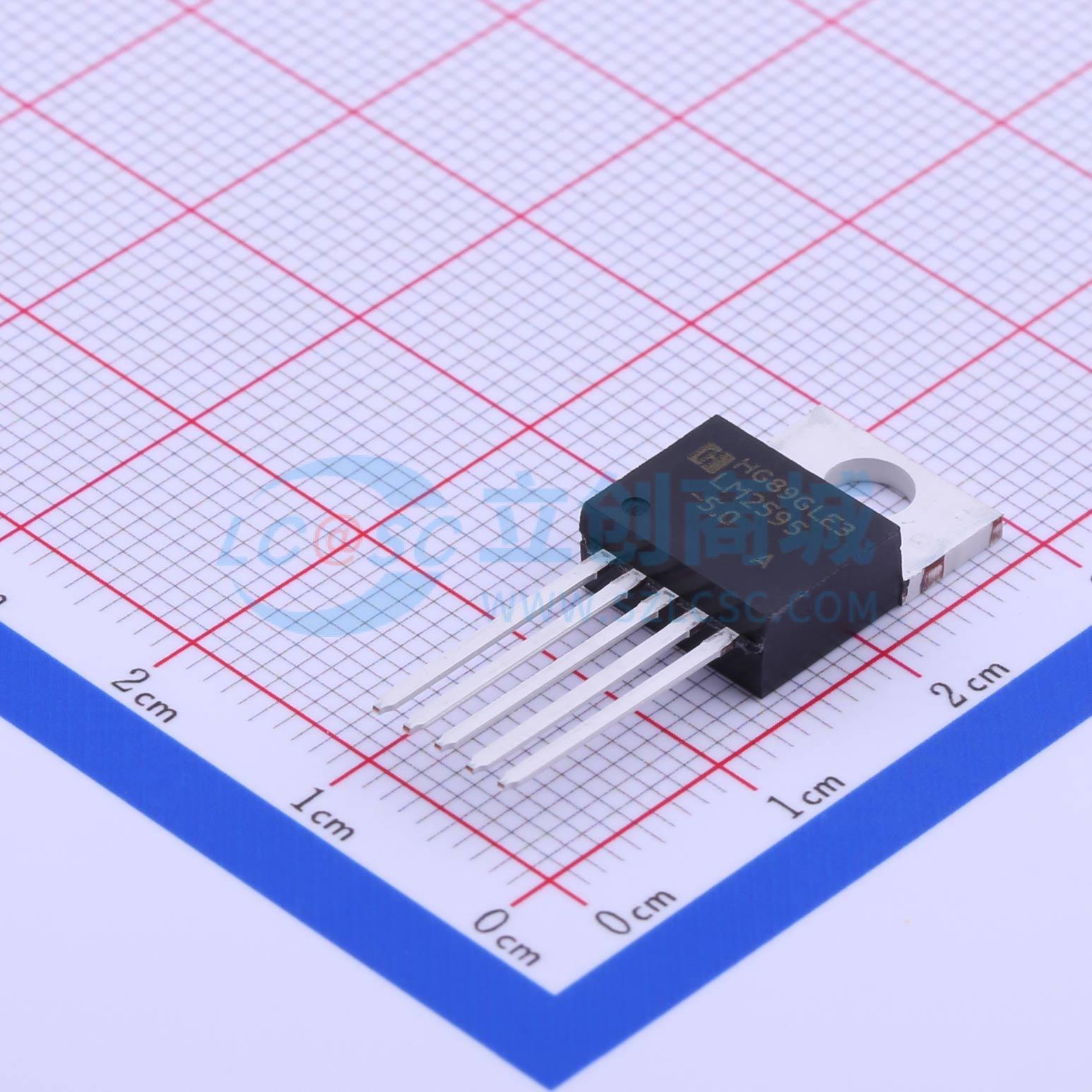 全新正品LM2595T-5.0 TO-220-5 DC-DC电源芯片 质量保证