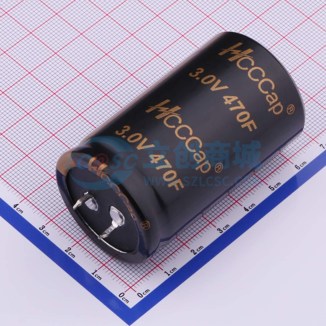 全新3V470F 插件,35x60mm 超级电容器可开票配套