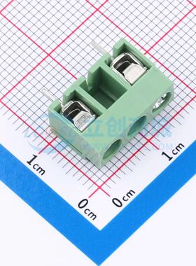 ZX-DG26V-5.0-3AP5螺钉式接线端子5mm 1x3P(缺1P)直插绿色