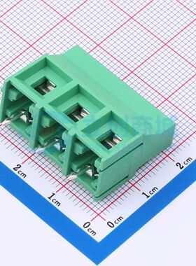 MX950T-9.5-03P-GN01-Cu-PS-A螺钉式接线端子9.5mm 1x3P直插绿色