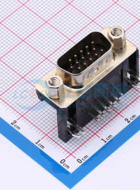 DS1038-15MBNSIA74-0CC 弯插 D-Sub/VGA连接器 15P 公座可开票