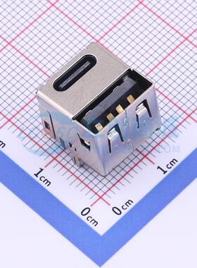 全新USB31-TPYE-C-LB01T-1 插件 USB连接器质量保证可开票